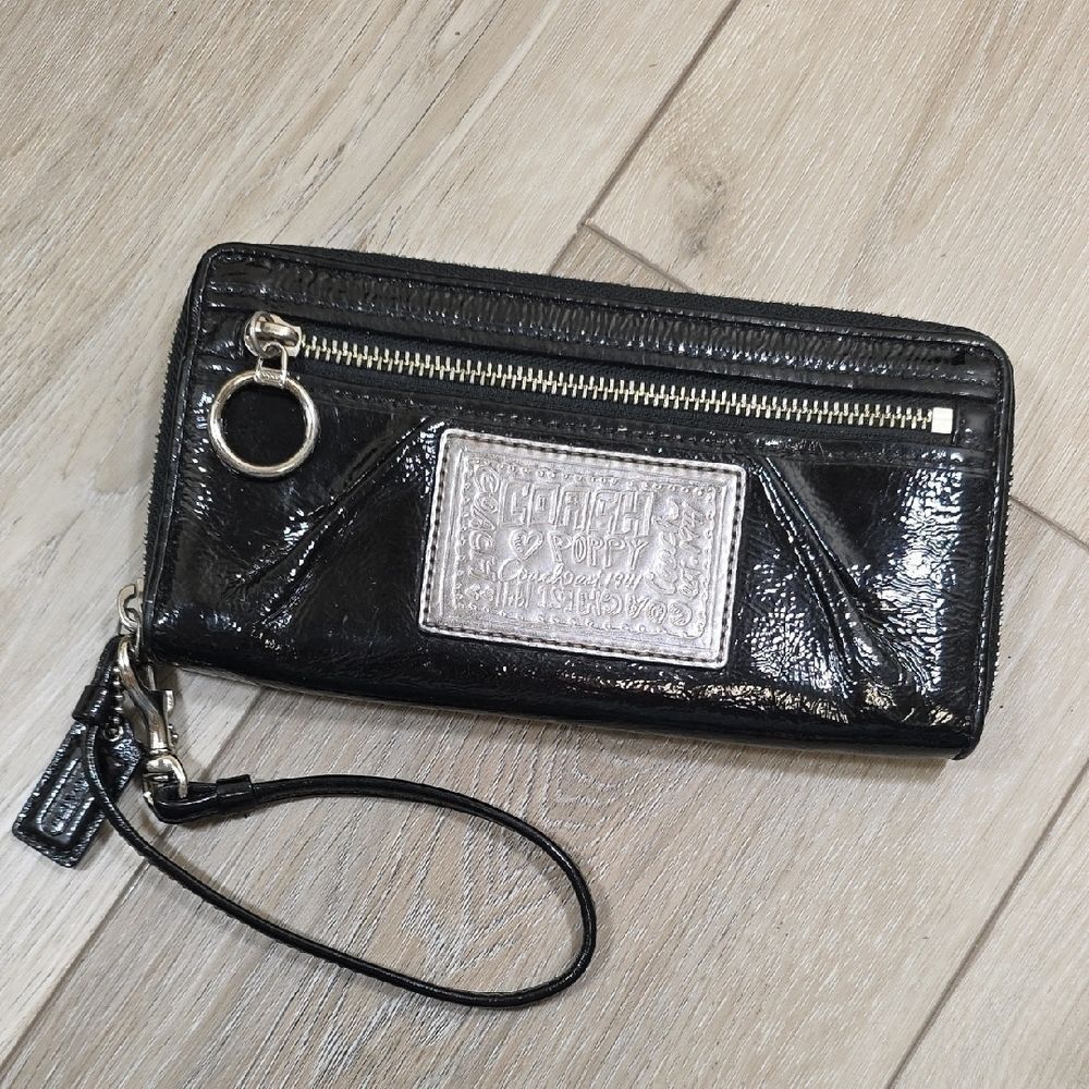 Coach Poppy Glam Bag and Wallet Set - Picture 14 of 16